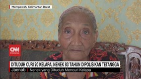 VIDEO: Dituduh Curi 20 Kelapa, Nenek 83 Tahun Dipolisikan Tetangga