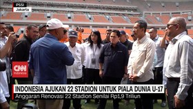 VIDEO: Indonesia Ajukan 22 Stadion untuk Piala Dunia U-17