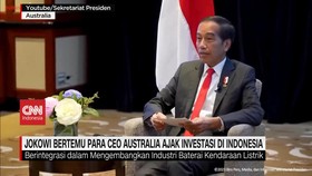 VIDEO: Jokowi Bertemu CEO Australia Ajak Investasi di Indonesia