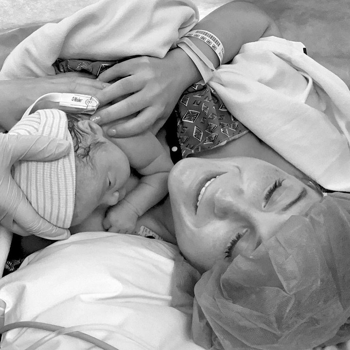<p>Meghan melahirkan bayi berjenis kelamin laki-laki pada 1 Juli 2023 lalu. Anak keduanya itu diberi nama Barry Bruce Trainor. (Foto: Instagram @meghantrainor)</p>