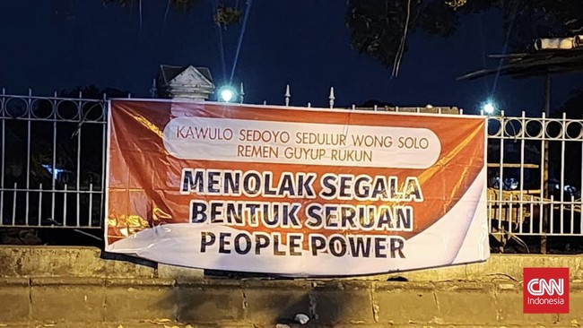Polisi menilai aksi people power di Solo memiliki dampak negatif terutama untuk kamtibmas. Karena itu surat terima pemberitahuan aksi tidak diterbitkan.