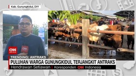 VIDEO: Puluhan Warga Gunungkidul Terjangkit Antraks