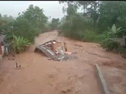 Banjir Terjang OKU Selatan, 1 Rumah Warga Hanyut