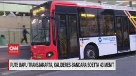 VIDEO: Rute Baru Transjakarta, Kalideres-Bandara Soetta 43 Menit