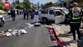 VIDEO: Serangan Di Kota Tel Aviv, 8 Warga Terluka