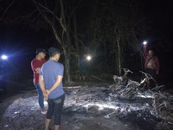 7 Motor Terbakar Misterius di Hutan Bakau Bangka Tengah, Polisi Turun Tangan