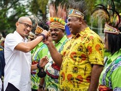 Tinjau Papua Street Carnival 2023, Sandiaga: Kearifan Lokal Jadi Modal
