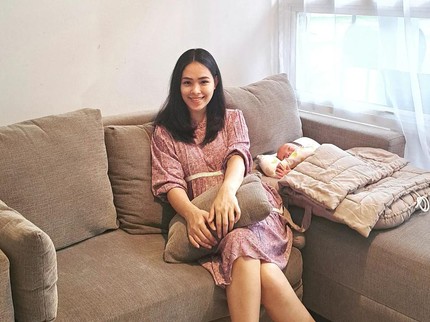 Cerita Lady Nayoan Alami Usus Stres saat Menyusui Tak Bisa MengASIhi Anak Ketiga
