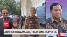 VIDEO: Jokowi Disarankan Ajak Ganjar, Prabowo & Anies 'Ngopi' Bareng