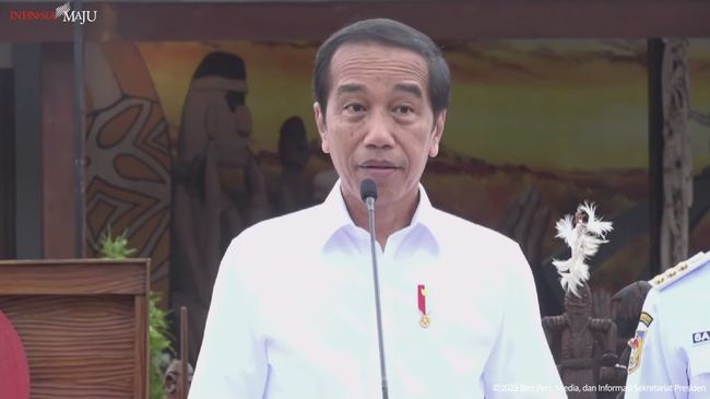 Jokowi di Papua, Resmikan Bandara Ewer Kabupaten Asmat