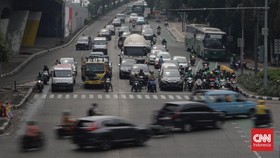 FOTO: Teknologi AI untuk Urai Kemacetan Jakarta