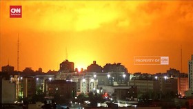 VIDEO: Israel-Militan Palestina Saling Tembak Roket