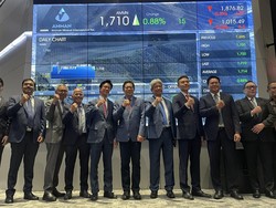 Gokil! 2 Bulan Mejeng di Bursa, Saham Amman Mineral Meroket 156%