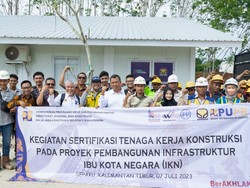 Dorong Kualitas SDM, Brantas Abipraya Gelar Sertifikasi SKK & K3 di IKN