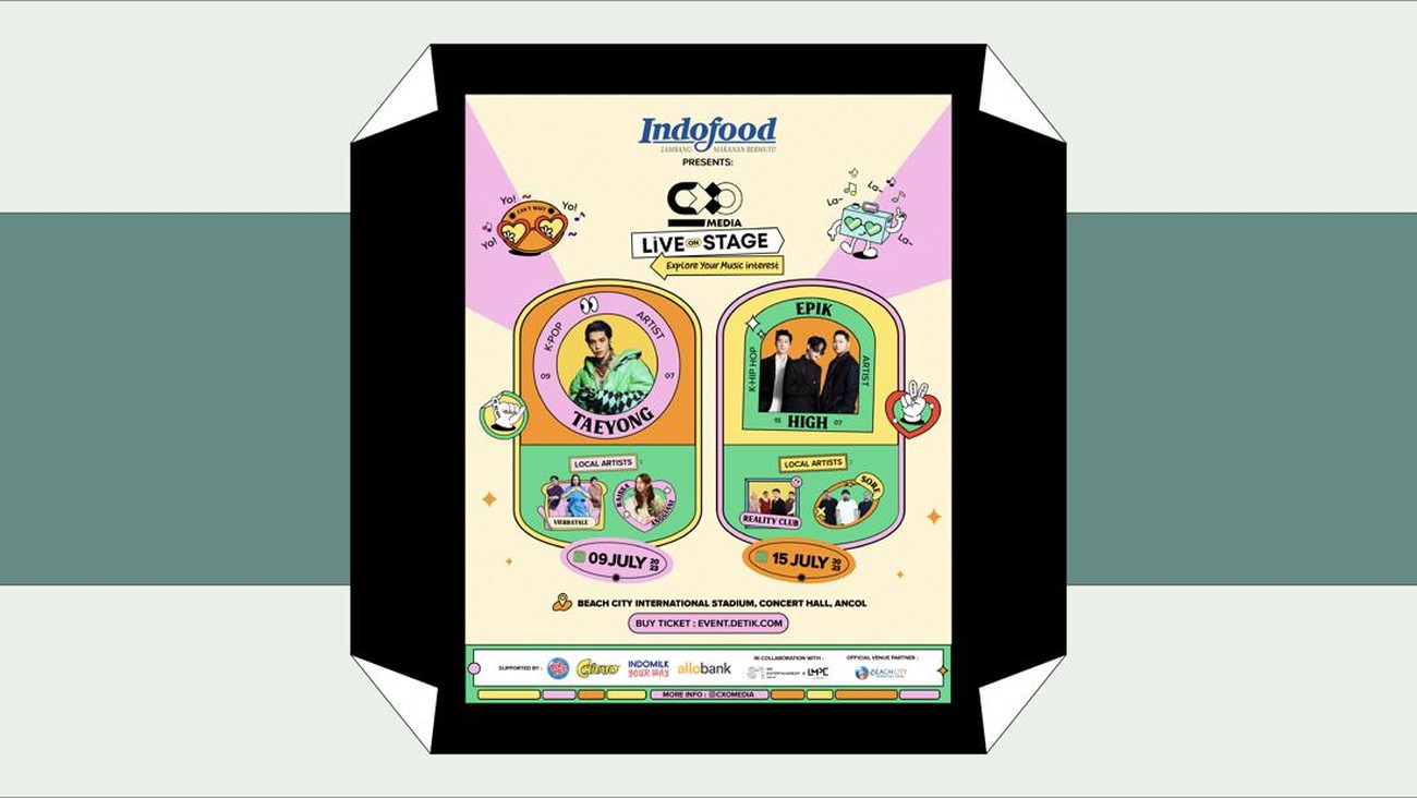 Jangan Sampai Ketinggalan Indofood Presents CXO Media Live on Stage di Ancol!