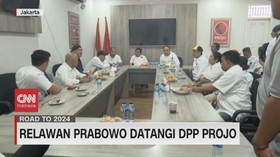 VIDEO: Relawan Prabowo Datangi DPP Projo
