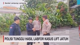 VIDEO: Polisi Tunggu Hasil Labfor Kasus Lift Jatuh