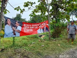Spanduk Prabowo-Jokowi Ramai di Brebes, DPC Gerindra: Bukan Kami yang Pasang