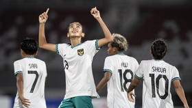 FOTO: Timnas Putri Indonesia Gasak Laos 4-1 di Piala AFF Wanita U-19