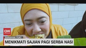 VIDEO: Menikmati Sajian Pagi Serba Nasi