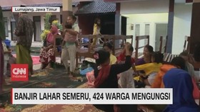 VIDEO: Banjir Lahar Semeru, 424 Warga Mengungsi