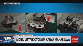 VIDEO: Mobil Listrik Tanpa Awak & Robot Pencari Korban Gempa