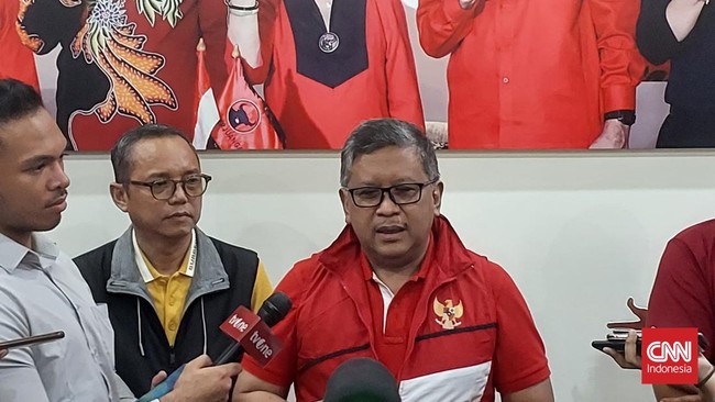 Sekjen PDIP Hasto Kristiyanto mengatakan semua menteri hingga kepala daerah dari partainya akan turut menjadi juru kampanye Ganjar Pranowo di Pilpres 2024.