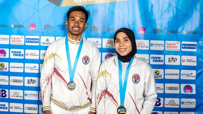 Ketua Umum Federasi Panjat Tebing Indonesia (FPTI) Yenny Wahid mengaku terharu dengan hasil Piala Dunia Panjat Tebing 2023 di Chamonix, Prancis.