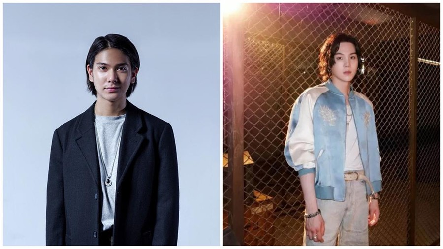 Iqbaal Ramadahan dan Suga BTS