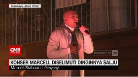 VIDEO: Konser Marcell Diselimuti Dinginnya Salju