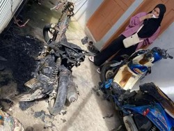 Dua Motor Karyawan Swasta di Makassar Hangus Terbakar, Polisi Selidiki