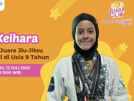 Kenalan dengan Alana Keihara, Hebatnya Si Juara Jiu-Jitsu Internasional di Usia 9 Tahun