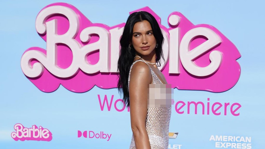 EDS NOTE: NUDITY - Dua Lipa arrives at the premiere of 