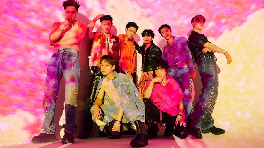EXO Teaser foto EXO untuk album EXIST.
