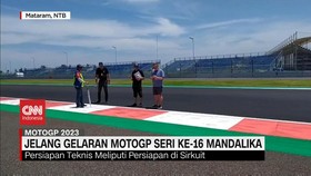 VIDEO:Jelang MotoGP Mandalika, Berbagai Fasilitas Pendukung Diresmikan