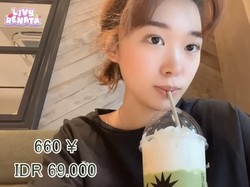Livy Renata Tinggal di Jepang, Segini Pengeluarannya untuk Makan Satu Hari