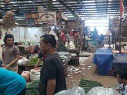 Mengintip Kondisi Pasar Induk Kramat Jati yang Mulai Sepi Pengunjung