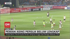 VIDEO: Pemain Asing Persija Belum Lengkap