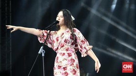 FOTO: Tampilan Anggun Raissa Anggiani di CXO Media Live on Stage