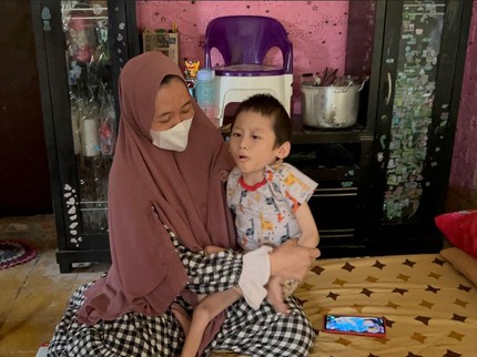 Kisah Pilu Azka, Alami Cerebral Palsy hingga Tinggal Tulang Berbungkus Kulit