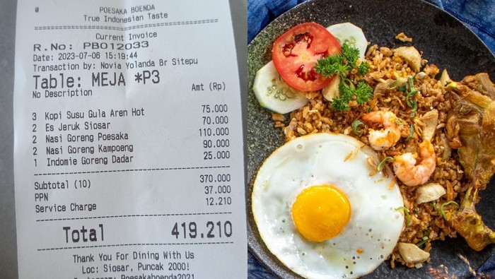 Viral di Medsos: Harga Makanan di 5 Tempat Ini Super Mahal, Hati-Hati Bikin Kantong Kering!