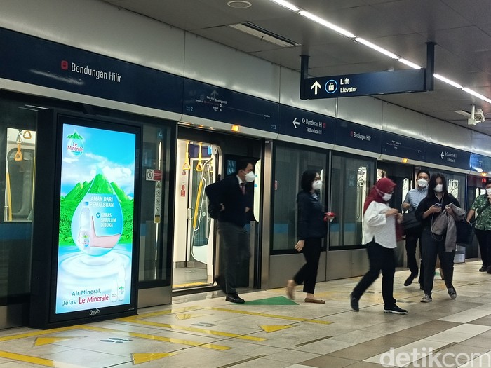 Ilustrasi MRT Jakarta