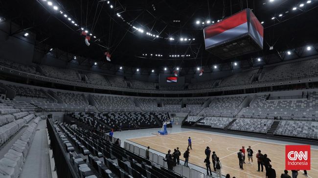 Indonesia Arena Uji Kesiapan Jelang Piala Dunia Basket 2023