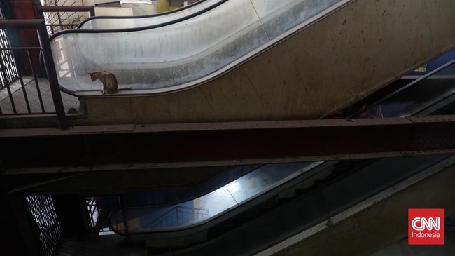 FOTO: Pasar Tanah Abang Blok G Lusuh dan Tak Terurus