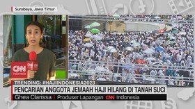VIDEO: Pencarian Anggota Jemaah Haji Hilang di Tanah Suci