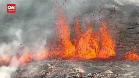 VIDEO: Momen Aliran Lahar Gunung Berapi Reyjkanes Pasca Erupsi