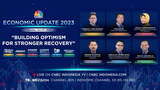 Ungkap Strategi RI Jadi Negara Maju di Economic Update 2023