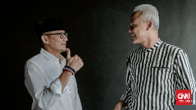 Sandi Klaim Klik dengan Ganjar: Chemistry Sudah Kami Miliki