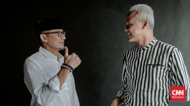 Ketua Bappilu PPP Sandiaga Uno mengklaim memiliki kedekatan personal dengan bakal calon presiden (bacapres) PDIP Ganjar Pranowo.