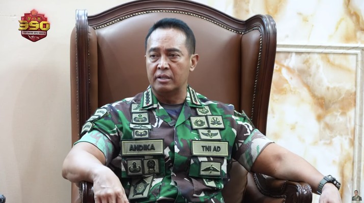Jenderal Andika Perkasa. (Tangkapan Layar Youtube Jenderal TNI (Purn.) Andika Perkasa)